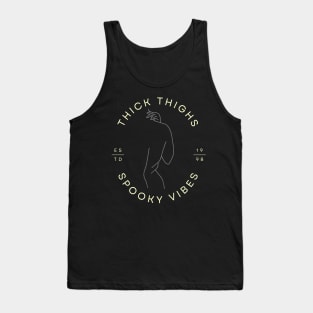 Thick Thighs and Spooky Vibes Tank Top